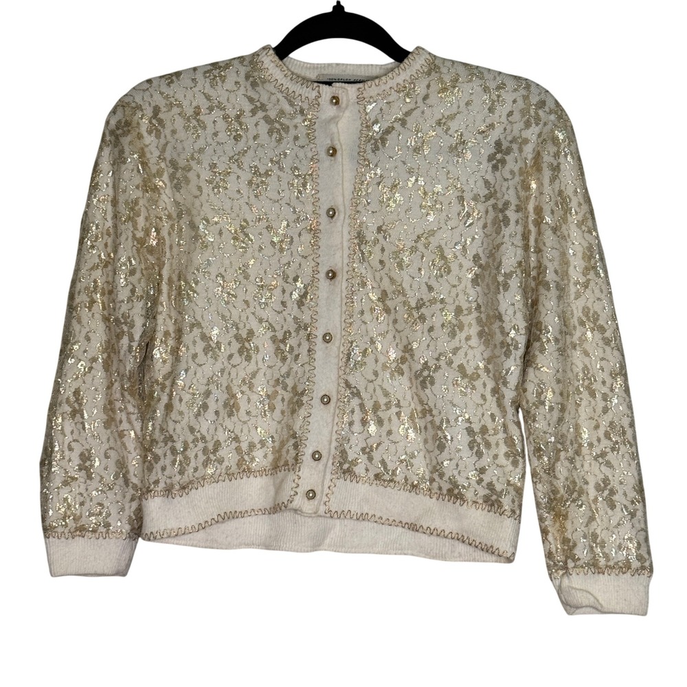 Vintage Park Storyk Size Sm Cardigan‎ Romantic Coquette Cottagecore Dainty Fairy